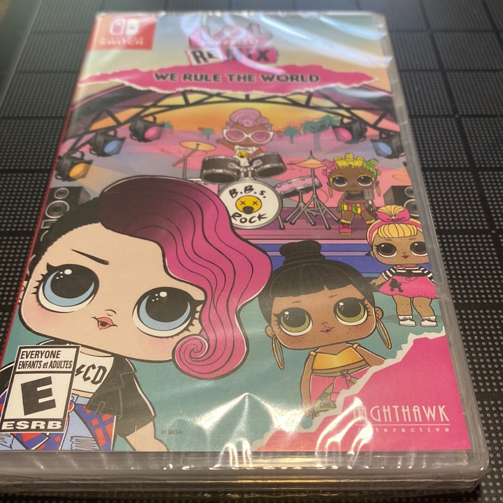 Not Open! Nintendo switch, L O L surprise remix we rule the world not opened.